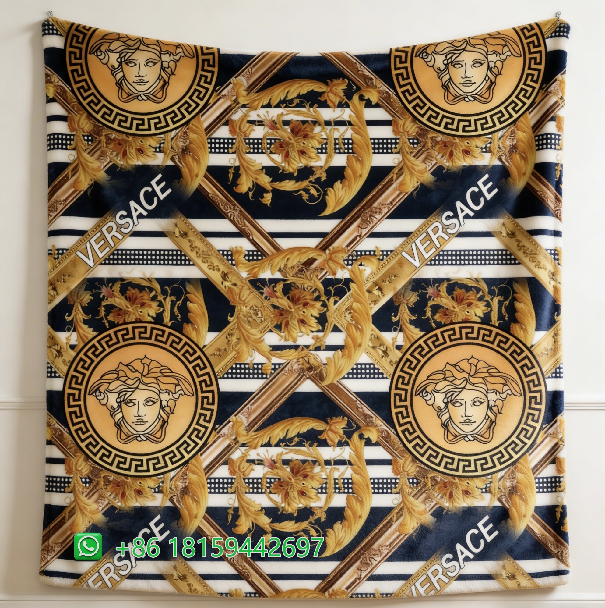 Versace Throw Blankets